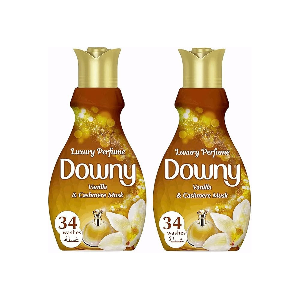 Downy Perfume Collection, Concentrate Fabric Softener, Feel Luxurious, 2 X 1.38L