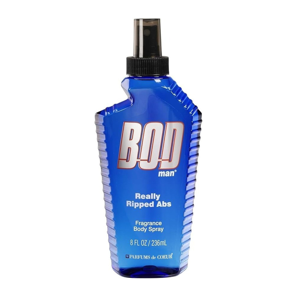 Bod Man Parfums De Coeur Really Ripped Abs Fragrance Body Spray, 236Ml