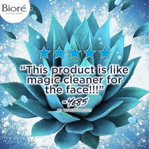 Biore Baking Soda Cleansing Scrub, For Combination Skin, Water-Activated Powder For A Deep Clean And Gentle Exfoliation, 4.5 Ounces