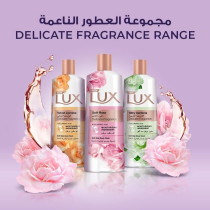 Lux Perfumed Body Wash For All Skin Types, Soft Rose, 2X Moisturising Ingredients, 250Ml X 2