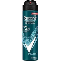 Rexona Men Antiperspirant Deodorant Spray, 72 Hour Sweat And Odor Protection, Xtra Cool, With Motionsense Technology, 150Ml