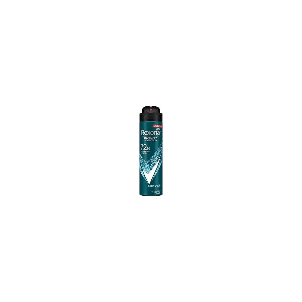Rexona Men Antiperspirant Deodorant Spray, 72 Hour Sweat And Odor Protection, Xtra Cool, With Motionsense Technology, 150Ml