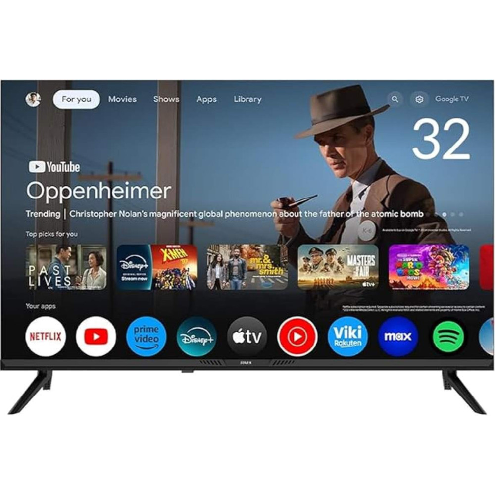 Star-X HD LED 32 Inches TV, Google OS, Dolby Audio, 5G Wifi, 32LN680G