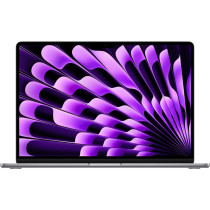 Apple Macbook Air 15 inch, M3 chip with 8-core CPU and 10-core GPU, 16GB RAM, 512 GB SSD, Space Grey, English MXD13 1 Year Warranty