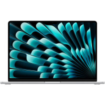 Apple Macbook Air 15 inch, M3 chip with 8-core CPU and 10-core GPU, 16GB RAM, 512 GB SSD, Silver, English MXD23 1 Year Warranty