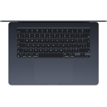 Apple Macbook Air 15 inch, M3 chip with 8-core CPU and 10-core GPU, 16GB RAM, 512 GB SSD, Midnight, English MXD43 1 Year Warranty