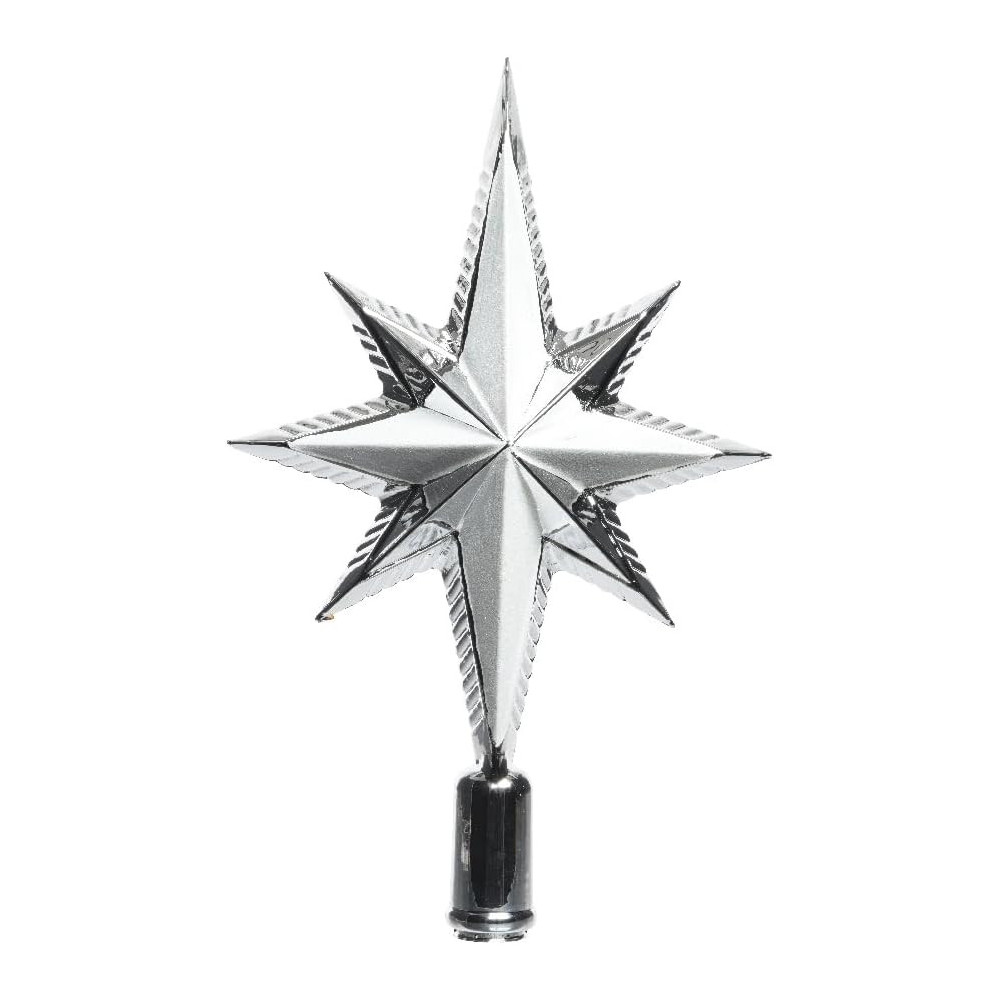 Kaemingk Silver Tree Topper Star