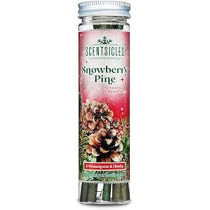 Scentsicles Scented Ornament Sticks, Snowberry Pine, 6 Piece