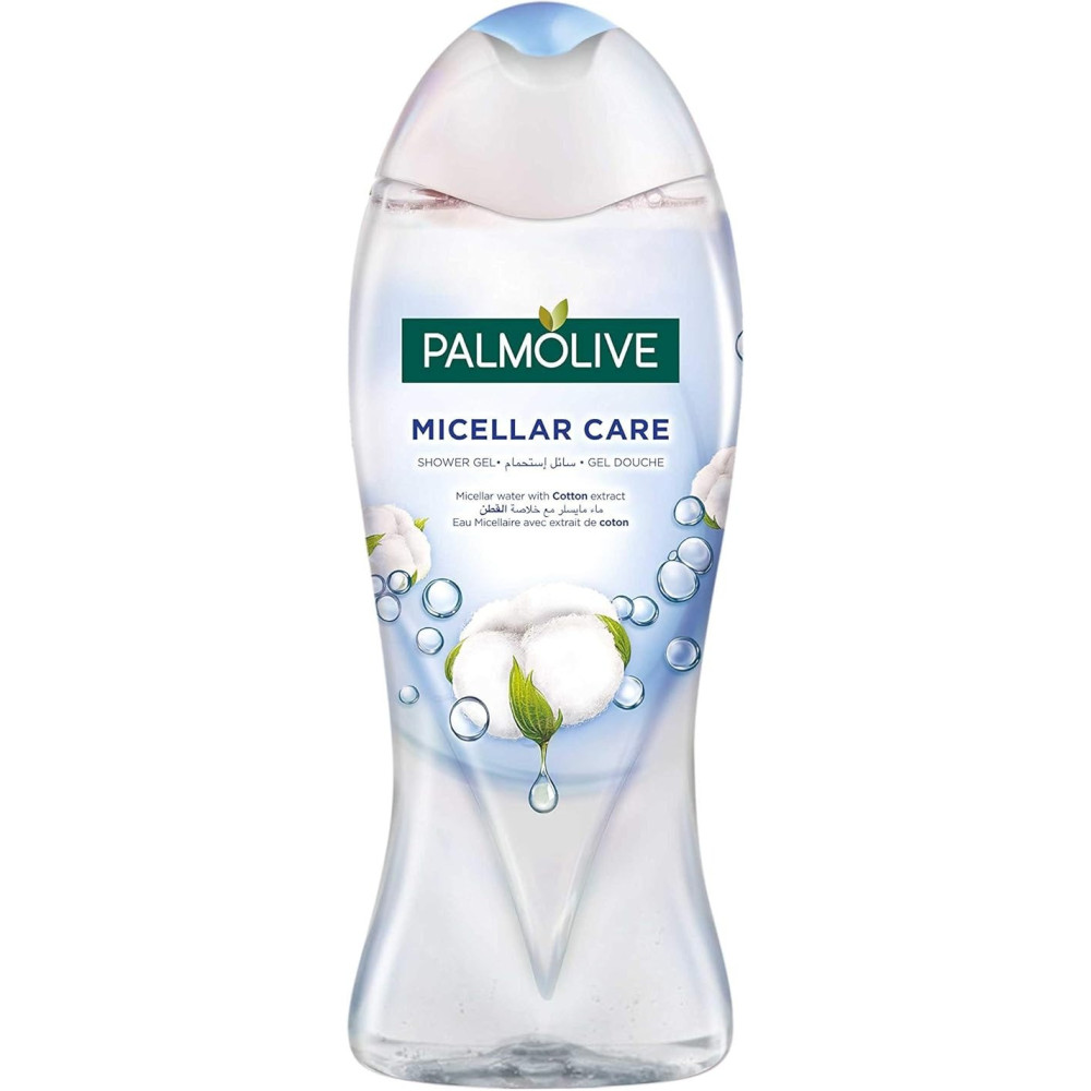 Palmolive Micellar Care Shower Gel, Micellar Water With Cotton Extract, 500 Ml