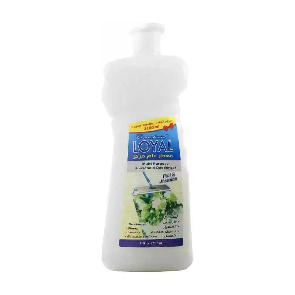 Loyal Multi-Purpose Deodorizer, Concentrated With The Scent Of Full And Jasmine, 2100Ml