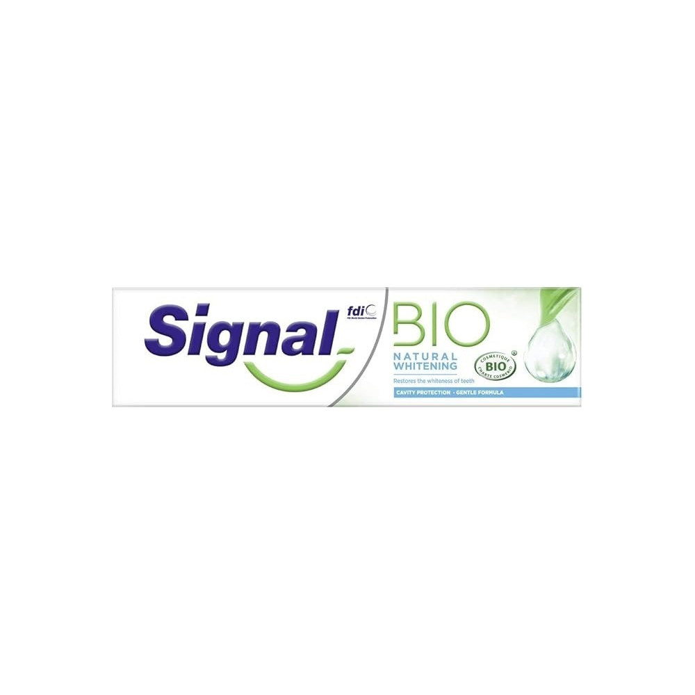 Signal Bio Natural Whitening Toothpaste, 75 Ml