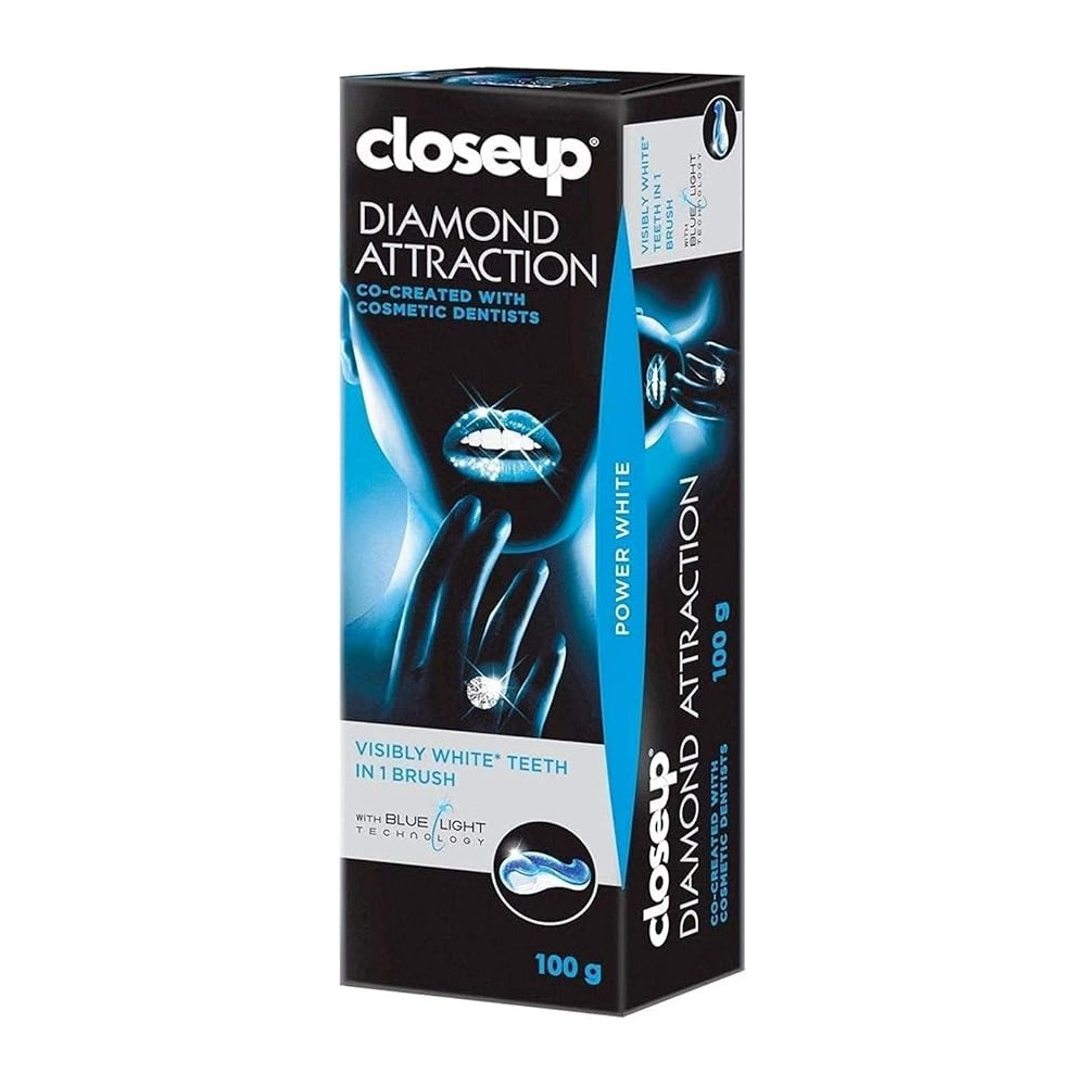 Closeup Diamond Attraction Freshness, Freshening, Whitening Toothpaste, 100G
