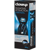 Closeup Diamond Attraction Freshness, Freshening, Whitening Toothpaste, 100G