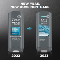 Dove Men+Care Clean Comfort Body And Face Wash For Men 13.5 Oz