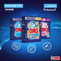 Omo Semi-Automatic Laundry Detergent Powder, Touch Of Comfort, 100 Percentage Stain Removal, 2.25 Kg