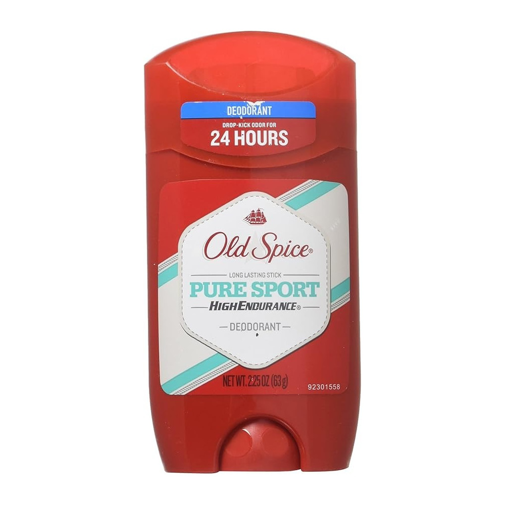 Old Spice Old Spice High Endurance Deodorant Long Lasting Stick Pure Sport, Pure Sport 2.25 Oz