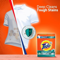 Tide Anti-Bacterial Fast Action Laundry Detergent Powder, 2.25 Kg
