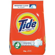 Tide Automatic Powder Laundry Detergent, Original Scent, 6 Kg