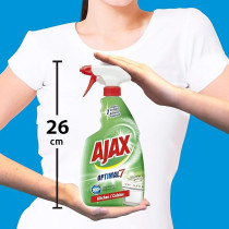 Ajax Kitchen Degreaser Spray, Easy Rinse Surface Cleaner Trigger, Deep Cleaning Stain Remover, 600 Ml