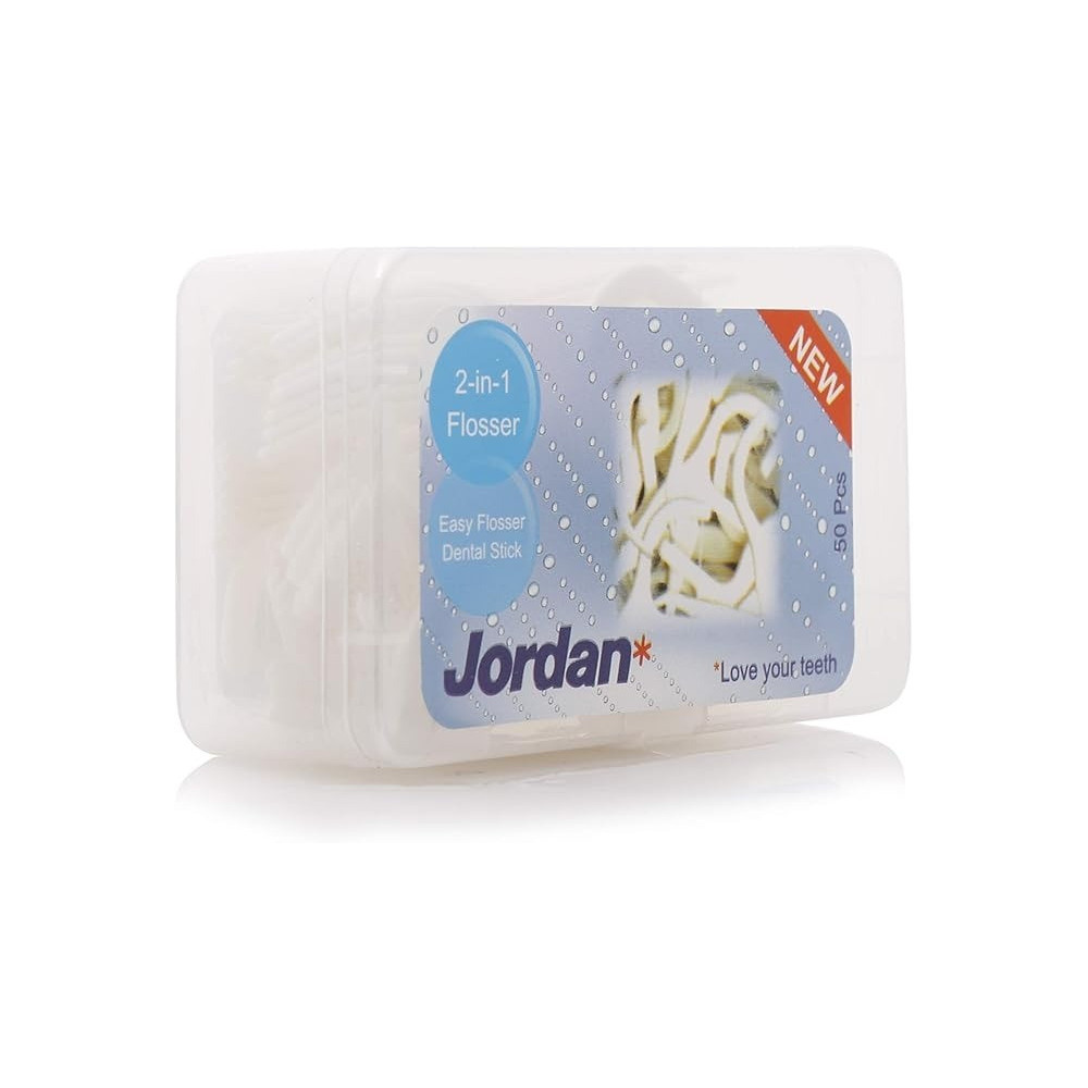 Jordan Easy Flosser And Dental Stick, 50pcs