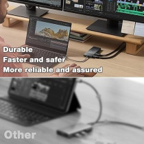 FKA Dell Performance Universal Dock D6000S, Docking Station D6000S with USB-C/USB-A PowerShare Options, Connect Upto Three 4K Displays Plus ZoomSpeed HDMI Cable Plus ZoomSpeed DisplayPort Cables