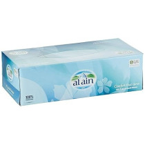Al Ain Tissues 5 Facial Tissue Boxes, 150 X 2 Ply
