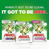 Ariel Automatic Laundry Powder Detergent, Original Scent, 6 kg, Dual Pack