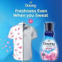 Downy Concentrate Fabric Softener, Floral Breeze, 1Liter Triple Pack