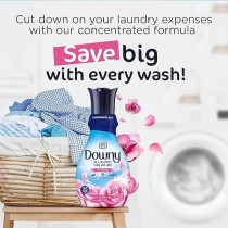 Downy Concentrate Fabric Softener, Floral Breeze, 1Liter Triple Pack