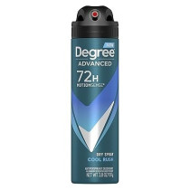 Degree Men Antiperspirant Deodorant Dry Spray Cool Rush Deodorant for Men With MotionSense Technology, 107g