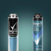 Degree Men Antiperspirant Deodorant Dry Spray Cool Rush Deodorant for Men With MotionSense Technology, 107g