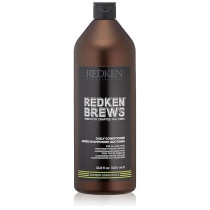 Redken Brews Daily Conditioner For Men Soft and Shiny Hair Detangling Men's Conditioner Strengthen and Moisturize Dry Hair For All Men's Hair Types