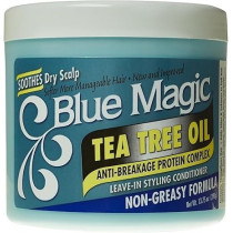 Blue Magic Tea Tree Leave-In Hair Styling Conditioner, 390 g