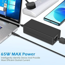 Givehooy 65 Watts Laptop Charger, Black