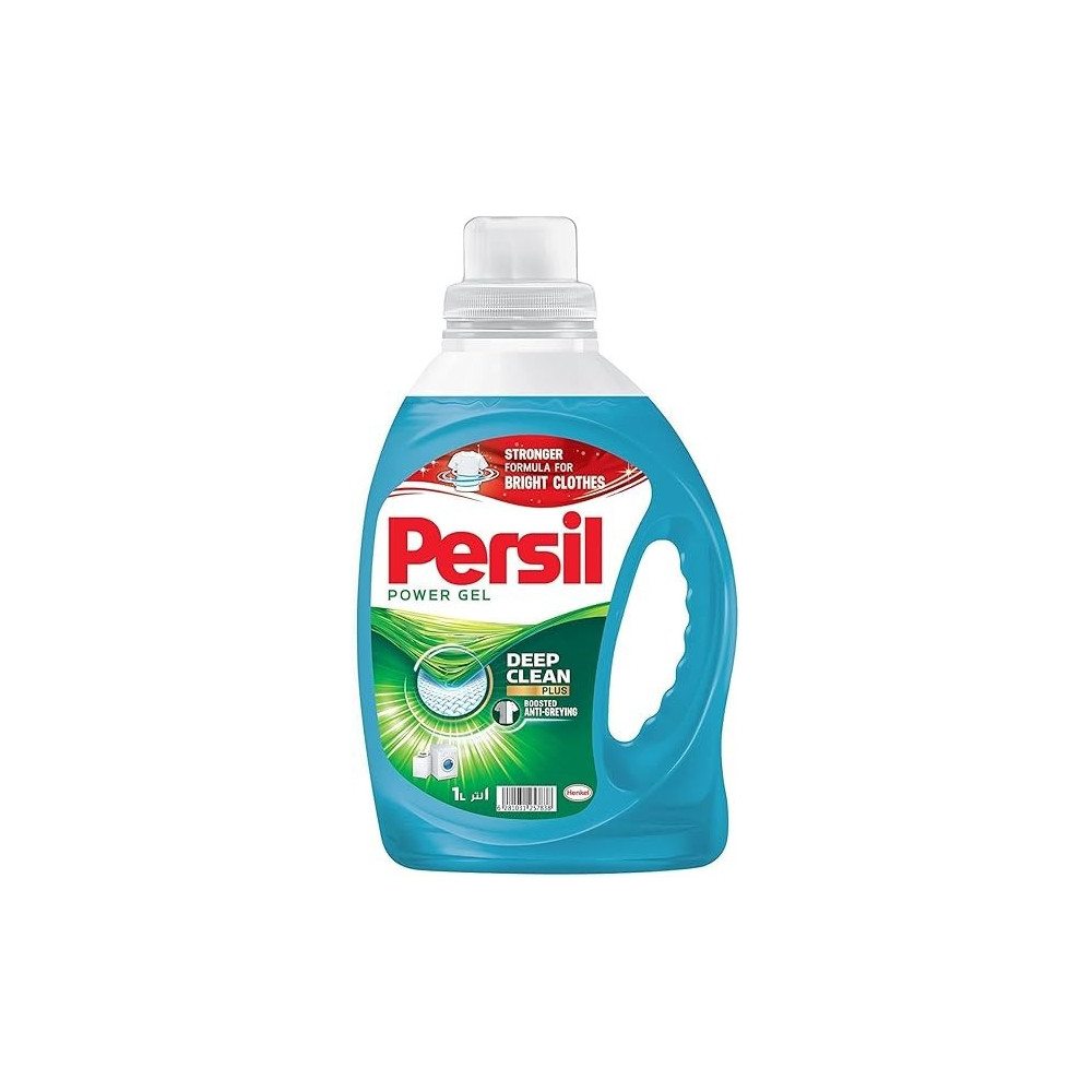 Persil Power Gel Liquid Laundry Detergent With Deep Clean Technology, 1 Litre