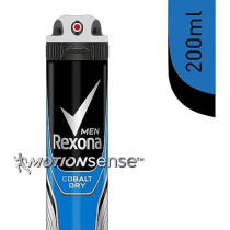 Rexona Men’s Antiperspirant Deodorant Spray, Cobalt, 200 ml
