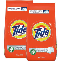 Tide Automatic Laundry Detergent Powder, Pack Of 2, 9 Kg