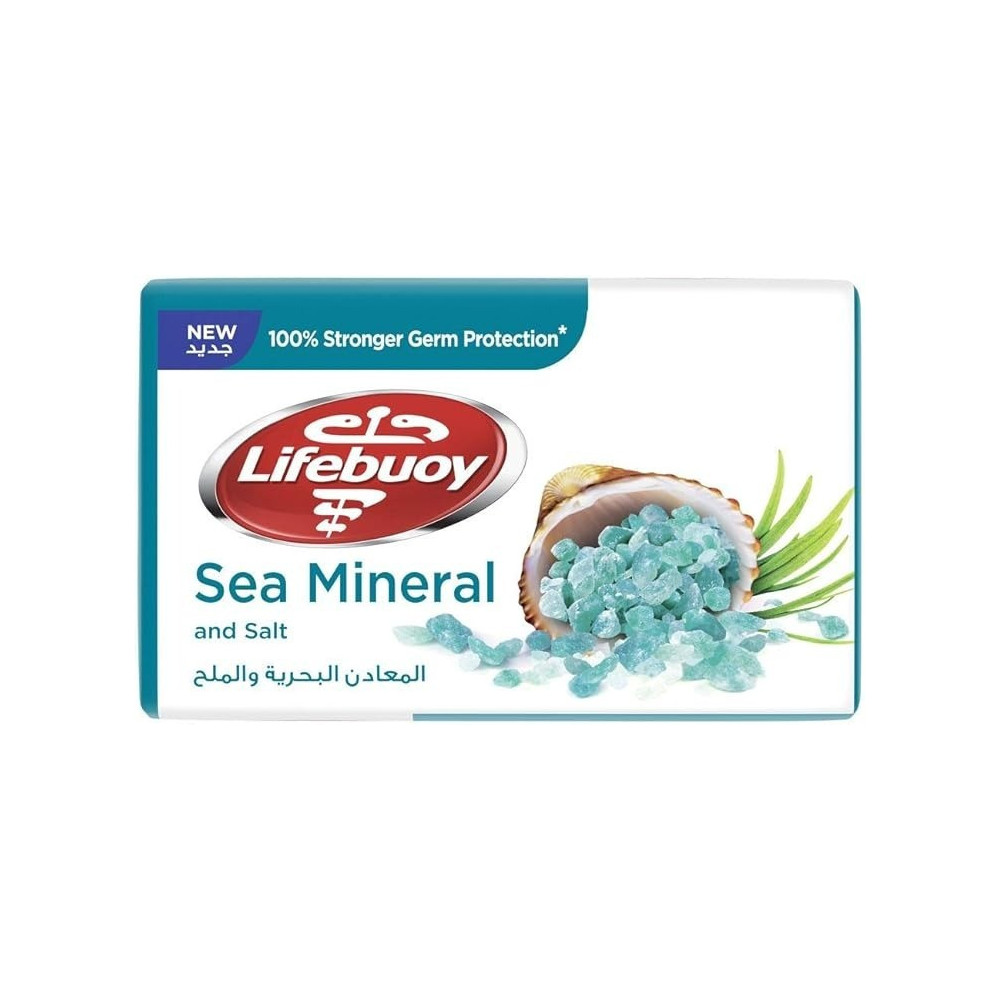 Lifebuoy Bar Soap Sea Mineral And Salt, 125 Gm