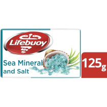 Lifebuoy Bar Soap Sea Mineral And Salt, 125 Gm