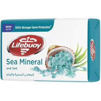 Lifebuoy Bar Soap Sea Mineral And Salt, 125 Gm