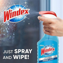 Windex Glass Cleaner, Streak Free Shine, Works On Smudges And Fingerprints, Original, Pack Of 2 x 750 ml