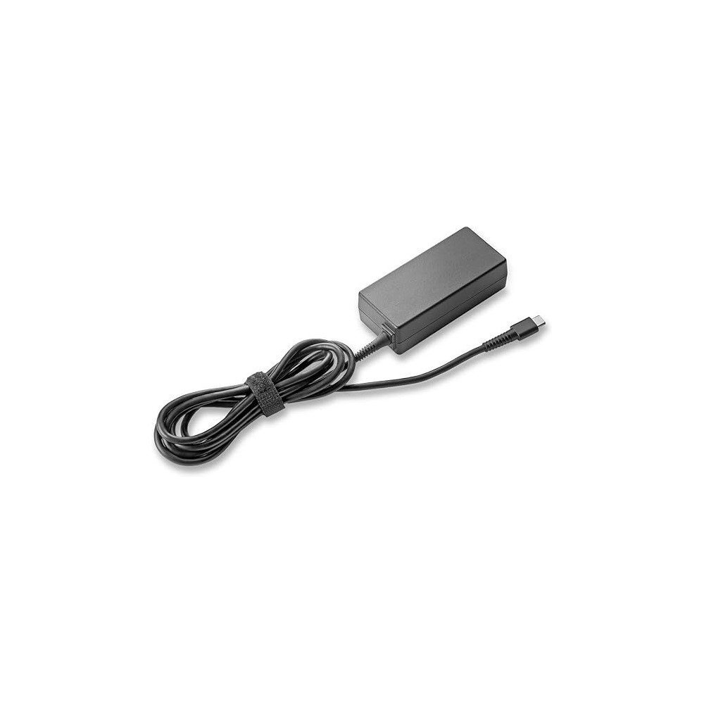 HP 45W USB Type-C AC Adapter Charger, Black