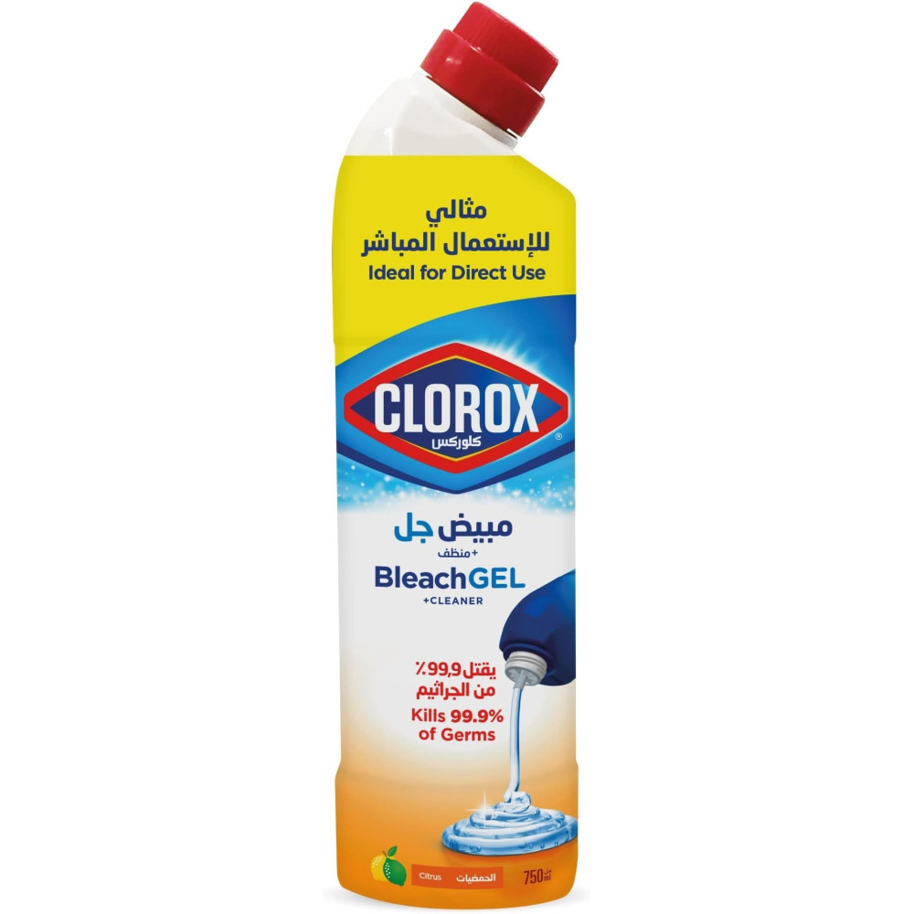 Clorox Bleach Gel And Cleaner, 750 ml