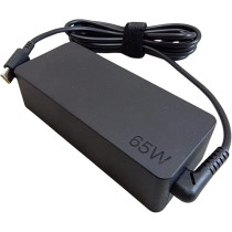 Lenovo 65W, 20V Standard USB Type-C AC Adapter Charger, Black