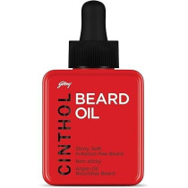 Cinthol Non-Sticky, Shiny And Soft Beard Oil, 35 ml