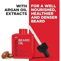 Cinthol Non-Sticky, Shiny And Soft Beard Oil, 35 ml