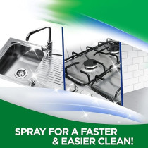 Fairy Kitchen Spray With Alternative Power To Bleach For Dishes And Kitchen Surfaces, 450 ml