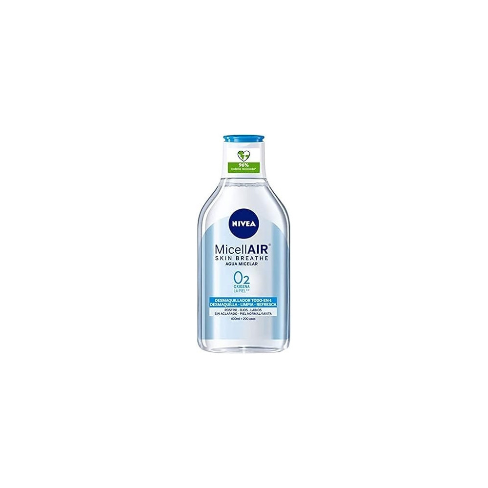 Nivea Micell Air Skin Breath Make Up Remover, 400 ml