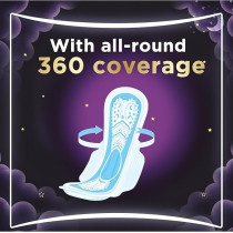 Always Pads Maxi Thick XXL For Super Heavy Night, 7 Sanitary Pads