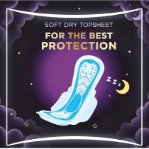 Always Pads Maxi Thick XXL For Super Heavy Night, 7 Sanitary Pads